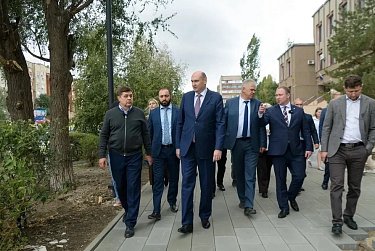 В Новотроицке проходит реконструкция сразу нескольких общественных пространств